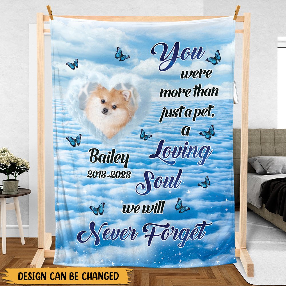 Pet Memorial Photo - Personalized Blanket - Best Gift For Pet Lovers - Giftago