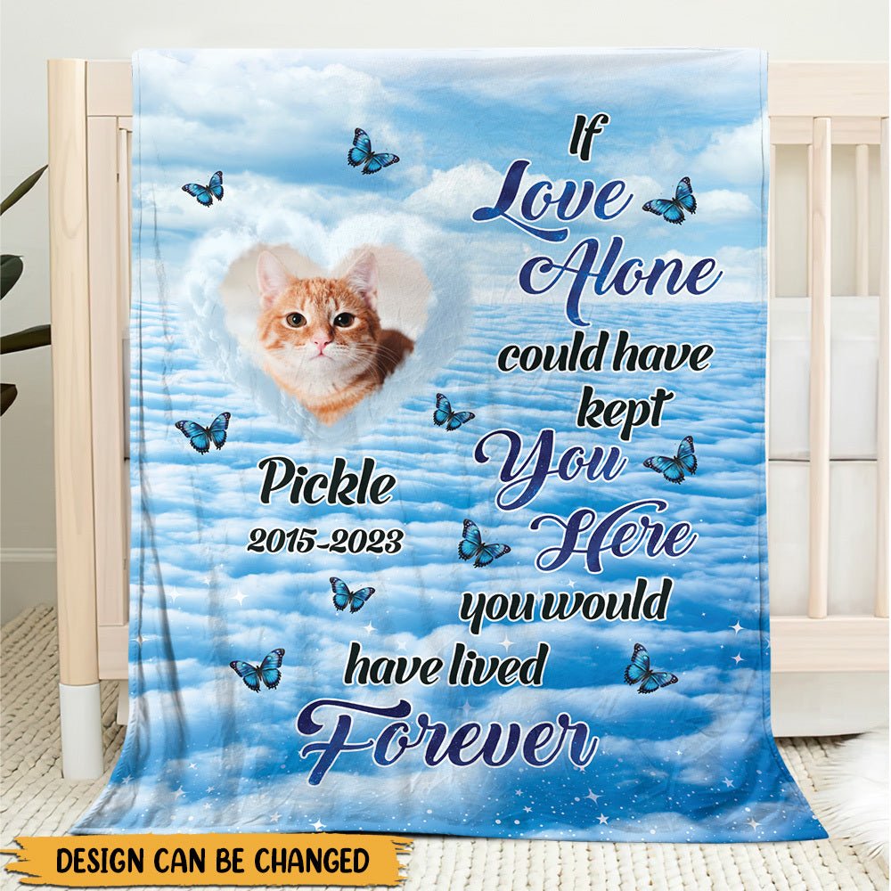 Pet Memorial Photo - Personalized Blanket - Best Gift For Pet Lovers - Giftago