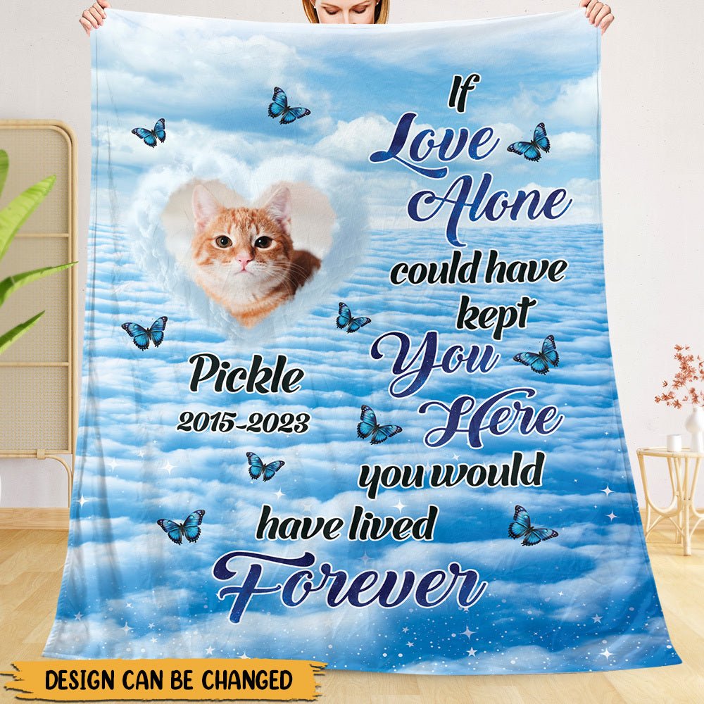 Pet Memorial Photo - Personalized Blanket - Best Gift For Pet Lovers - Giftago