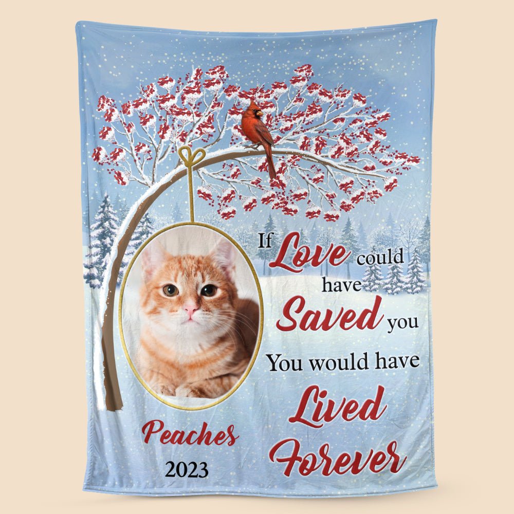 Pet Memorial Photo (Version 2) - Personalized Blanket - Best Gift For Pet Lovers - Giftago