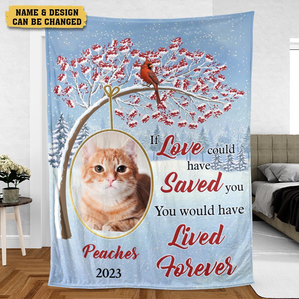 Pet Memorial Photo (Version 2) - Personalized Blanket - Best Gift For Pet Lovers - Giftago