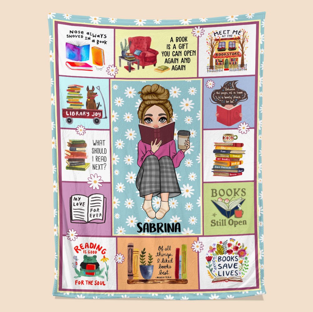 Reading Blanket - Personalized Blanket