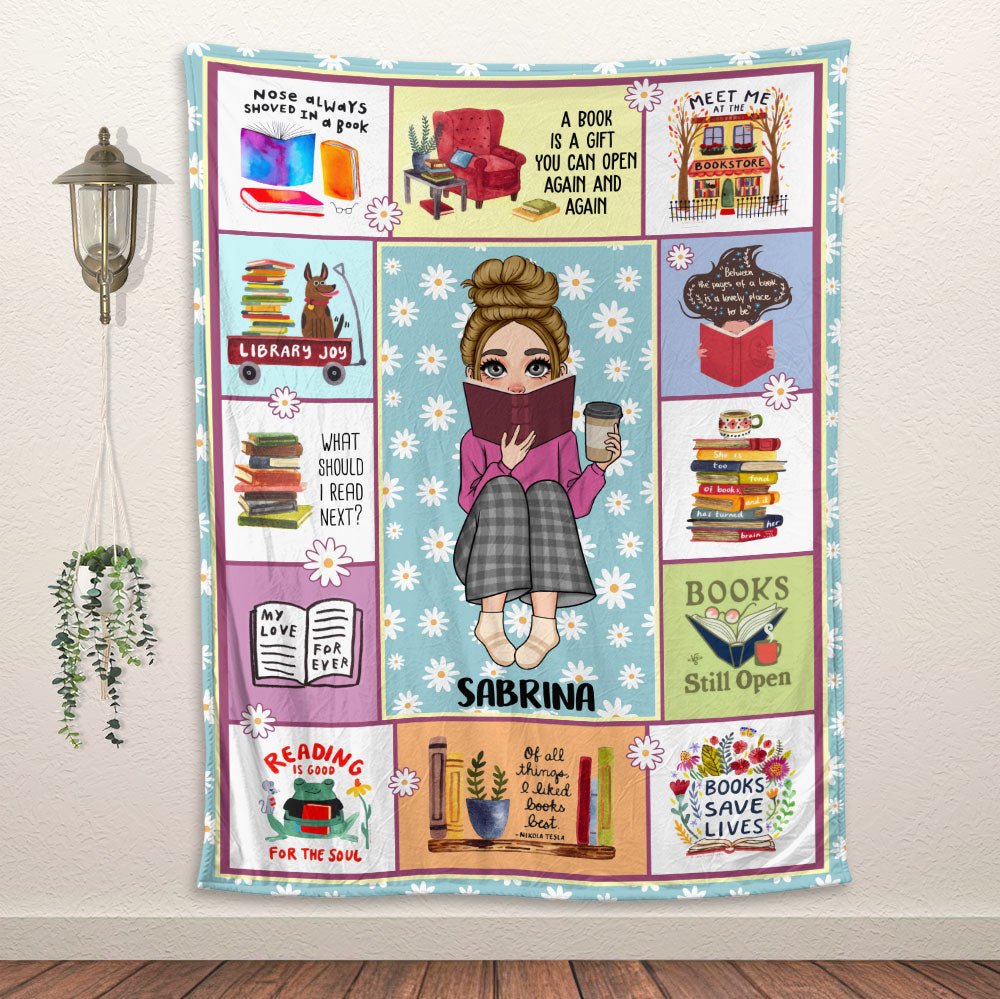 Reading Blanket - Personalized Blanket