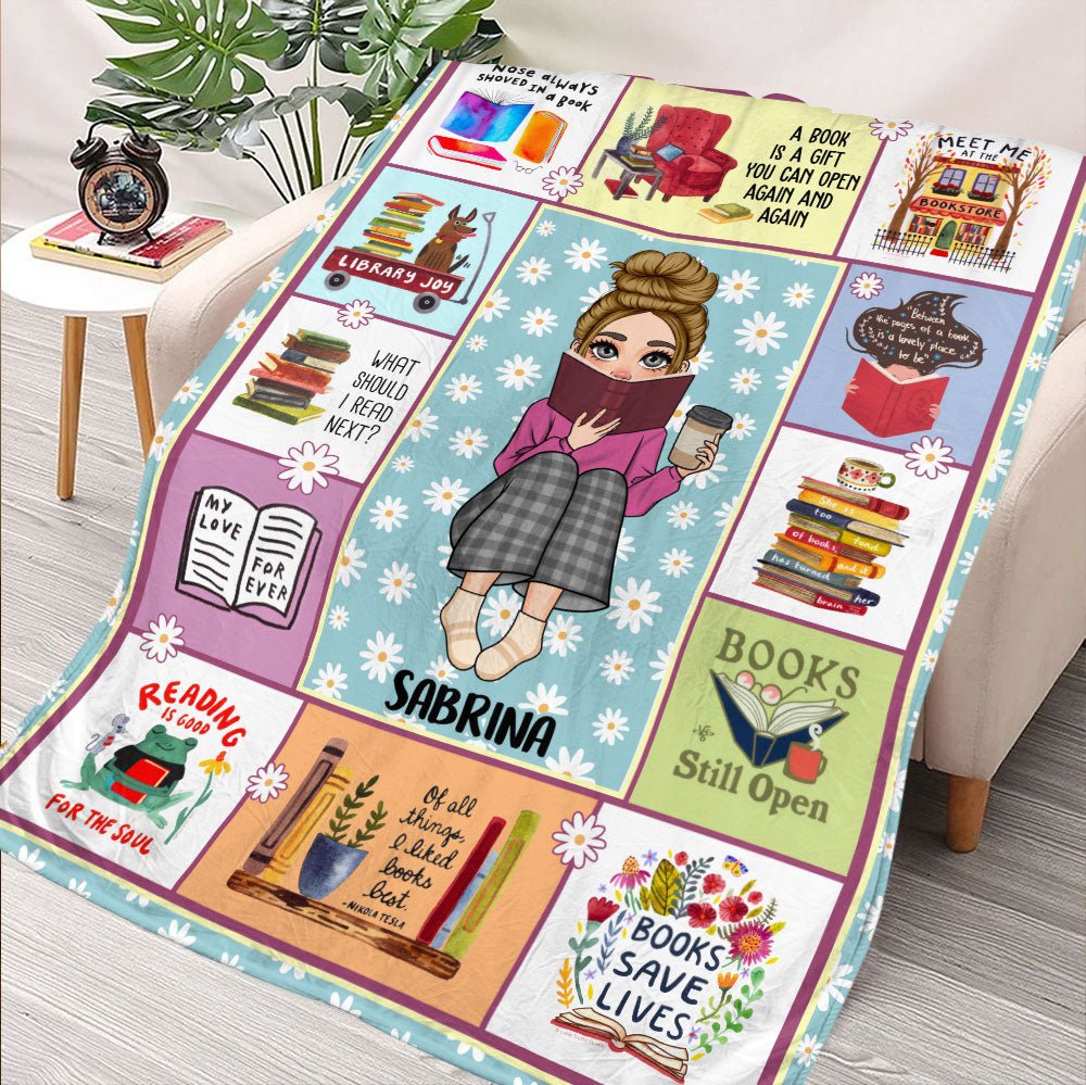 Reading Blanket - Personalized Blanket