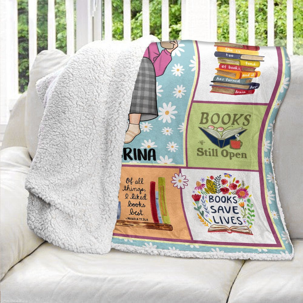 Reading Blanket - Personalized Blanket