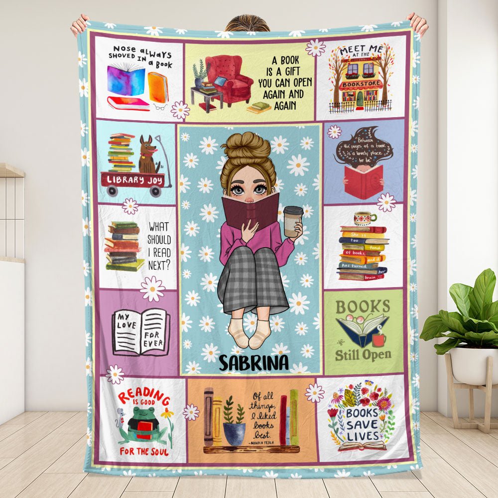 Reading Blanket - Personalized Blanket