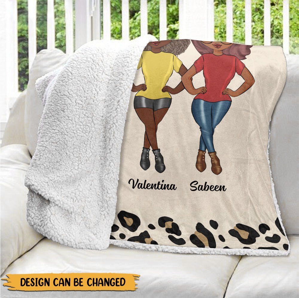 Sistas Black Girl - Personalized Blanket - Giftago