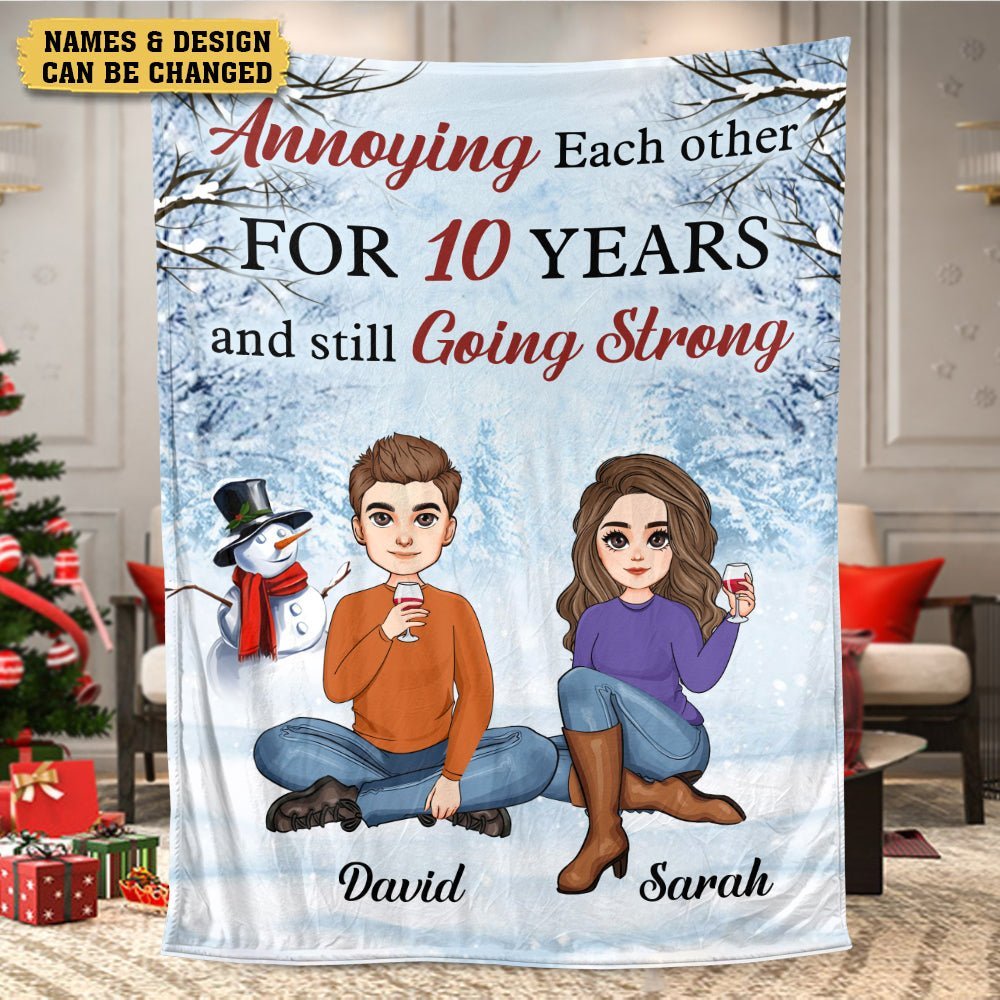 Still Going Strong - Personalized Blanket - Meaningful Gift For Valentine, For Couple - Giftago