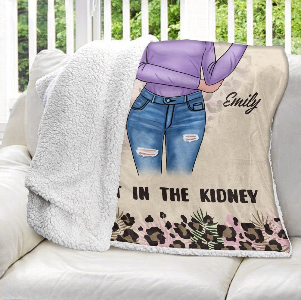 Thanks For Being My BFF Blanket - Personalized Blanket - Giftago