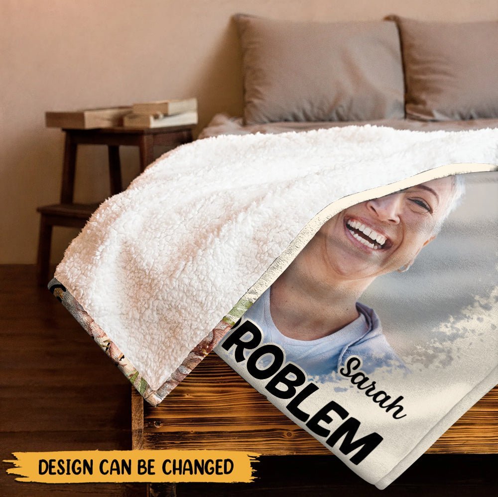 The Legend Has Retired - Personalized Blanket - Giftago