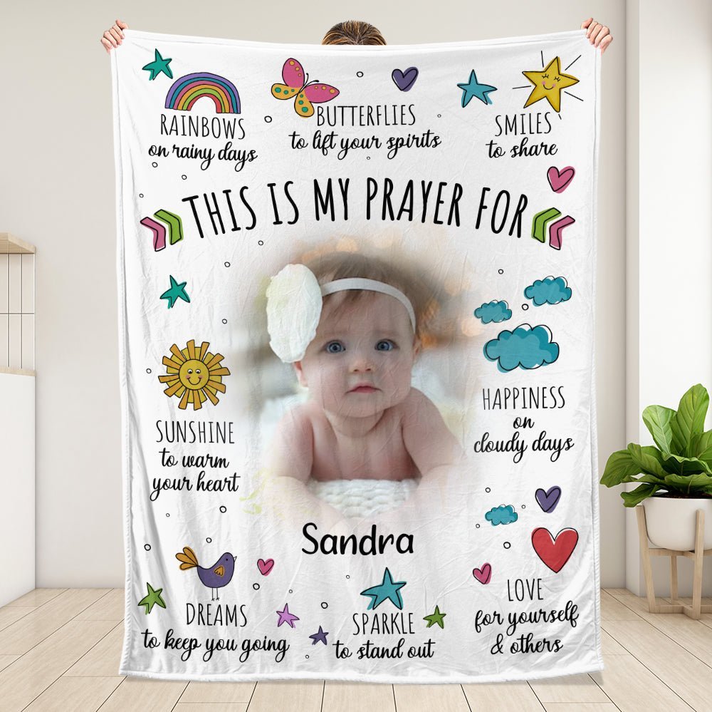 This Is My Prayer For - Personalized Blanket - Giftago