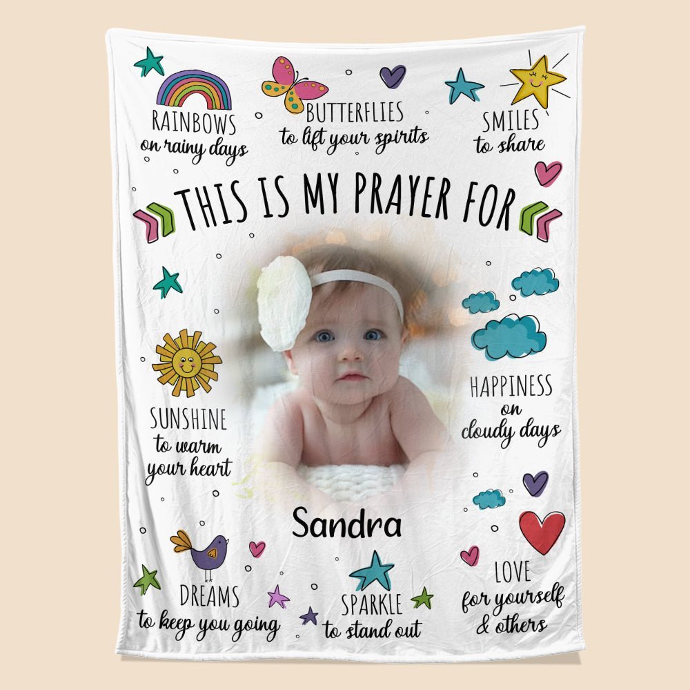 This Is My Prayer For - Personalized Blanket - Giftago