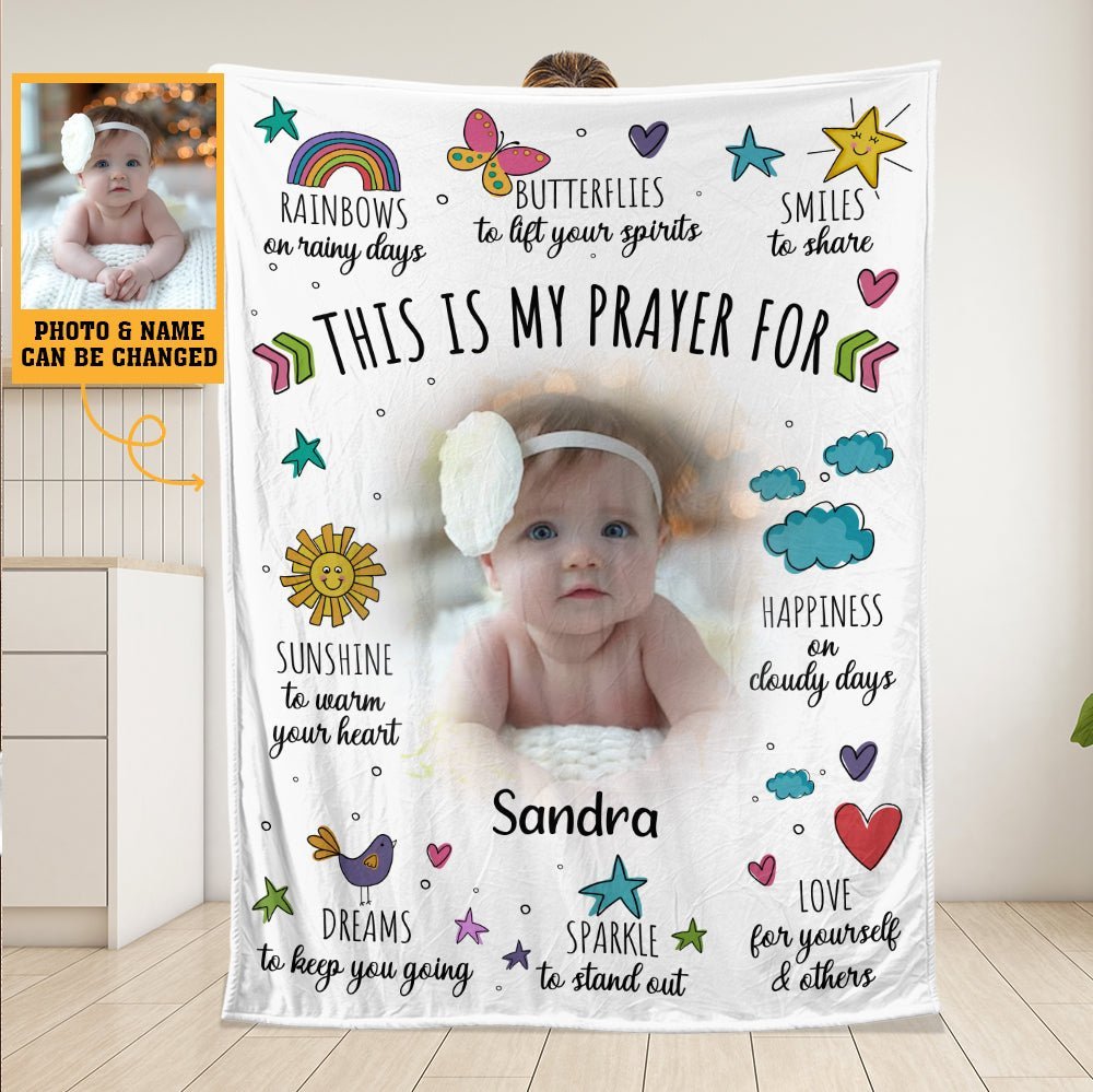 This Is My Prayer For - Personalized Blanket - Giftago