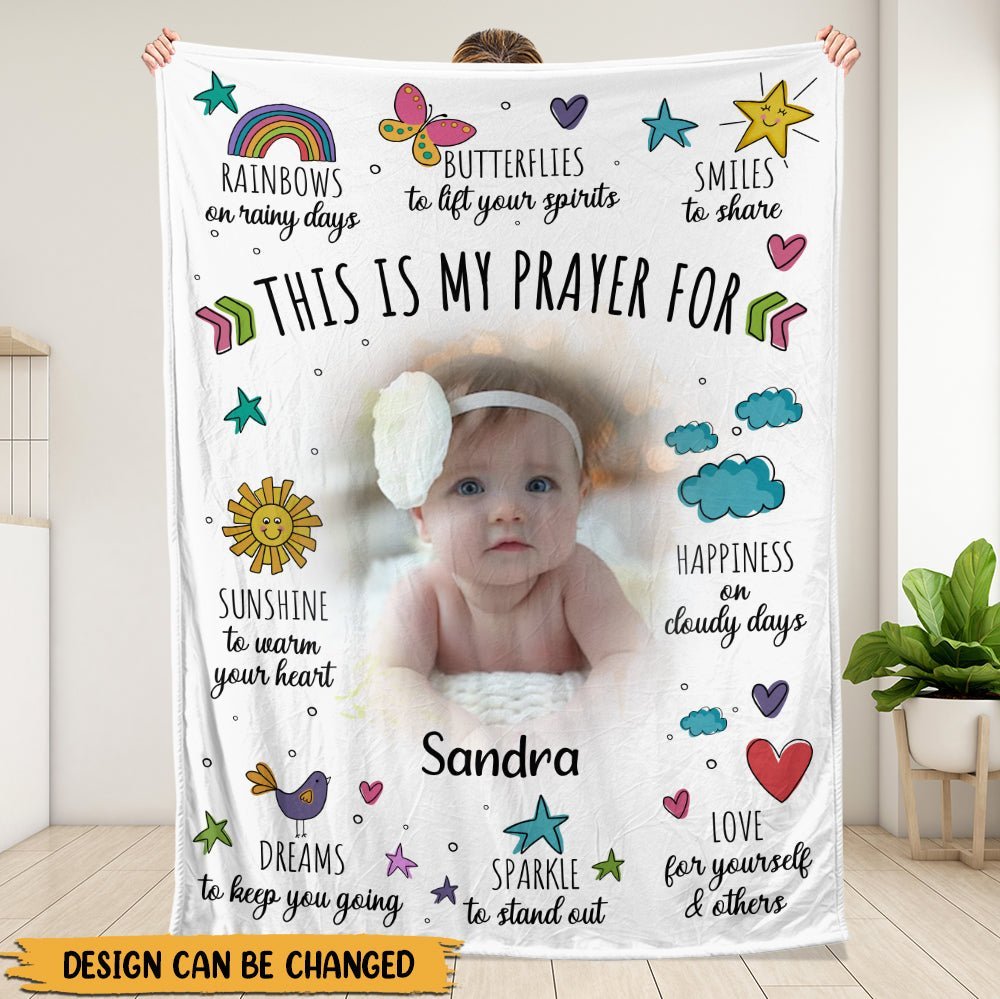 This Is My Prayer For - Personalized Blanket - Giftago
