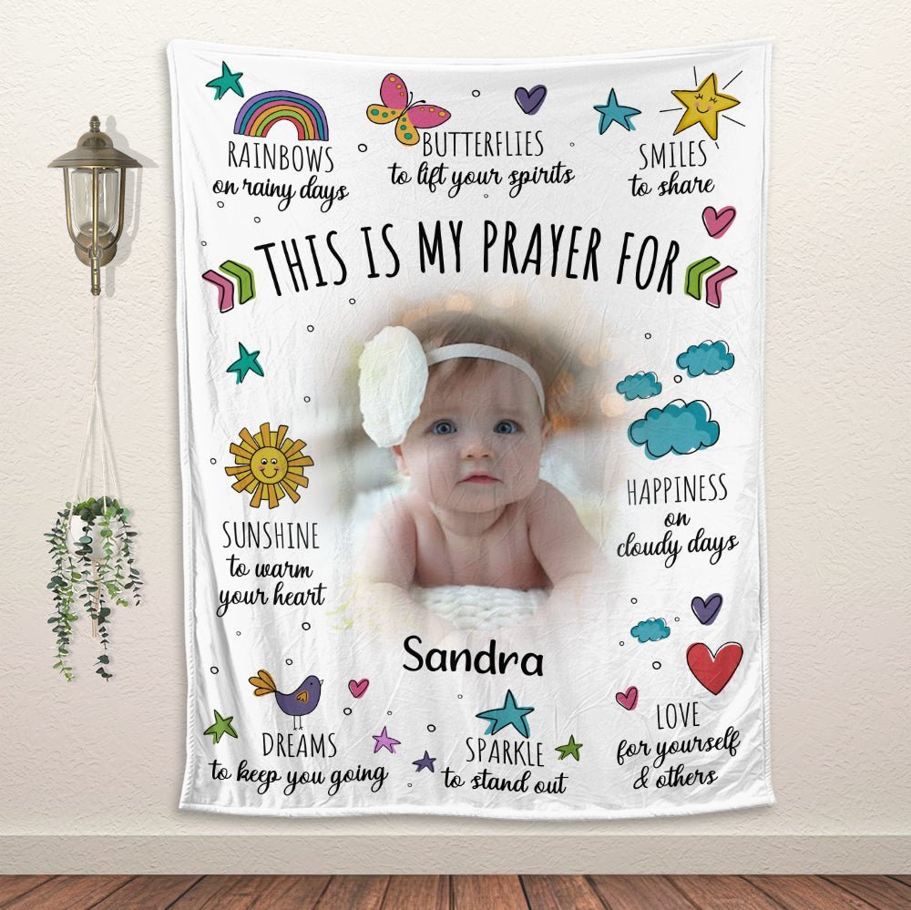 This Is My Prayer For - Personalized Blanket - Giftago