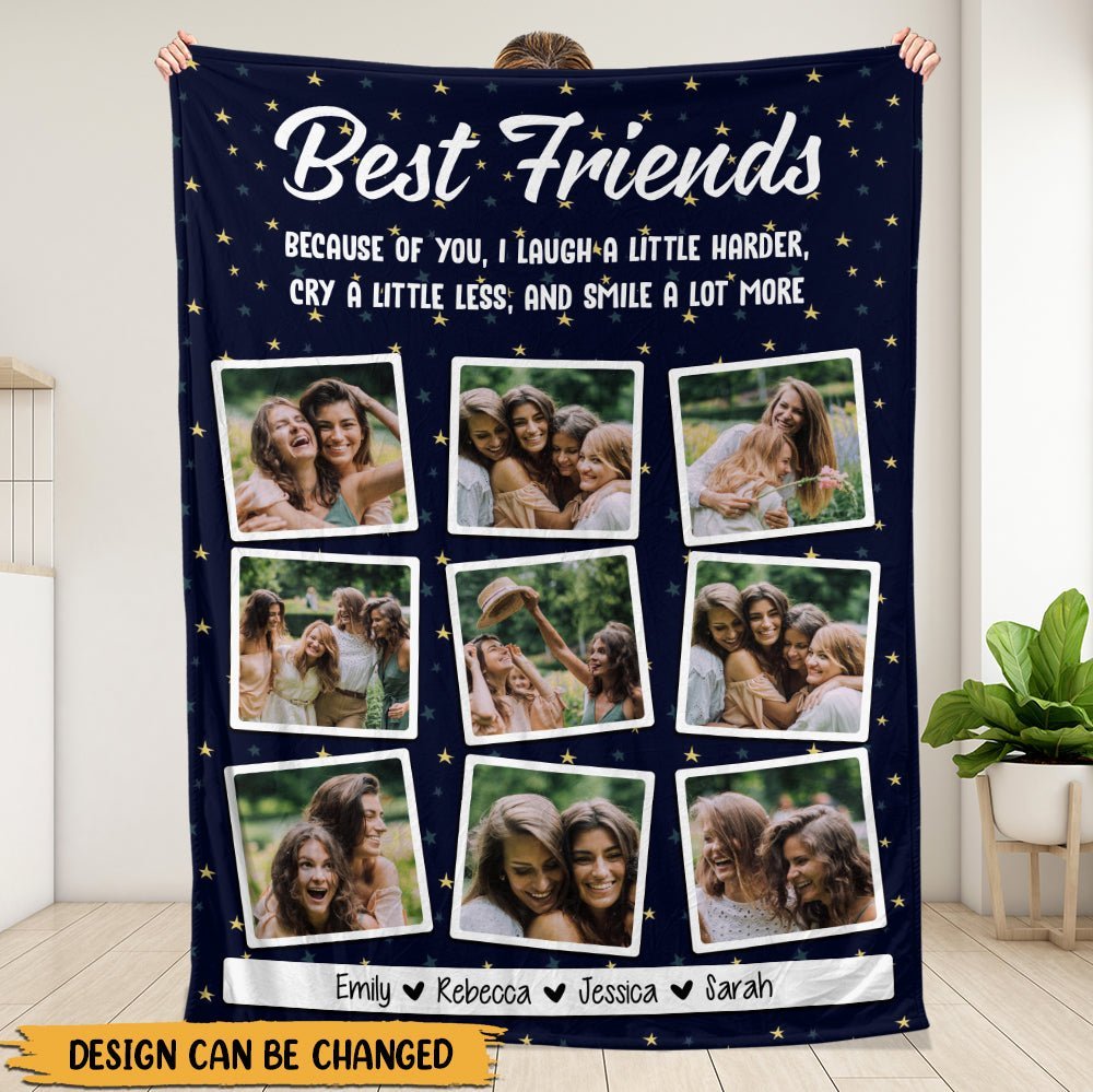 This Is Us, We Are Best Friends - Personalized Blanket - Giftago