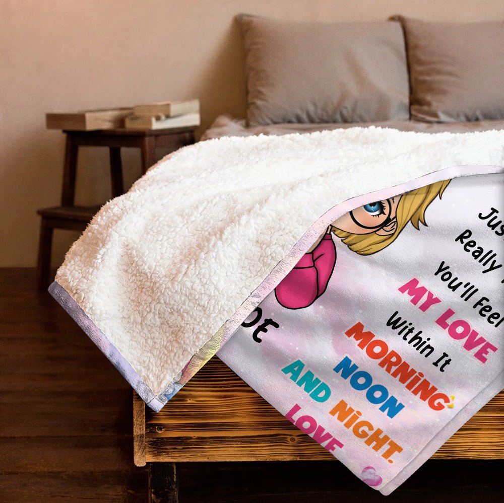 To My Baby Blanket -  Personalized Blanket - Giftago