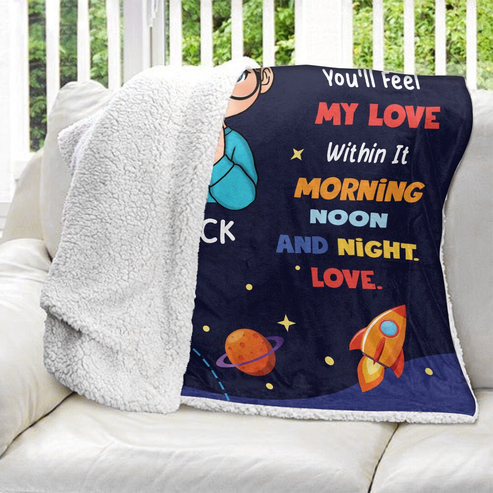 To My Baby Blanket -  Personalized Blanket - Giftago