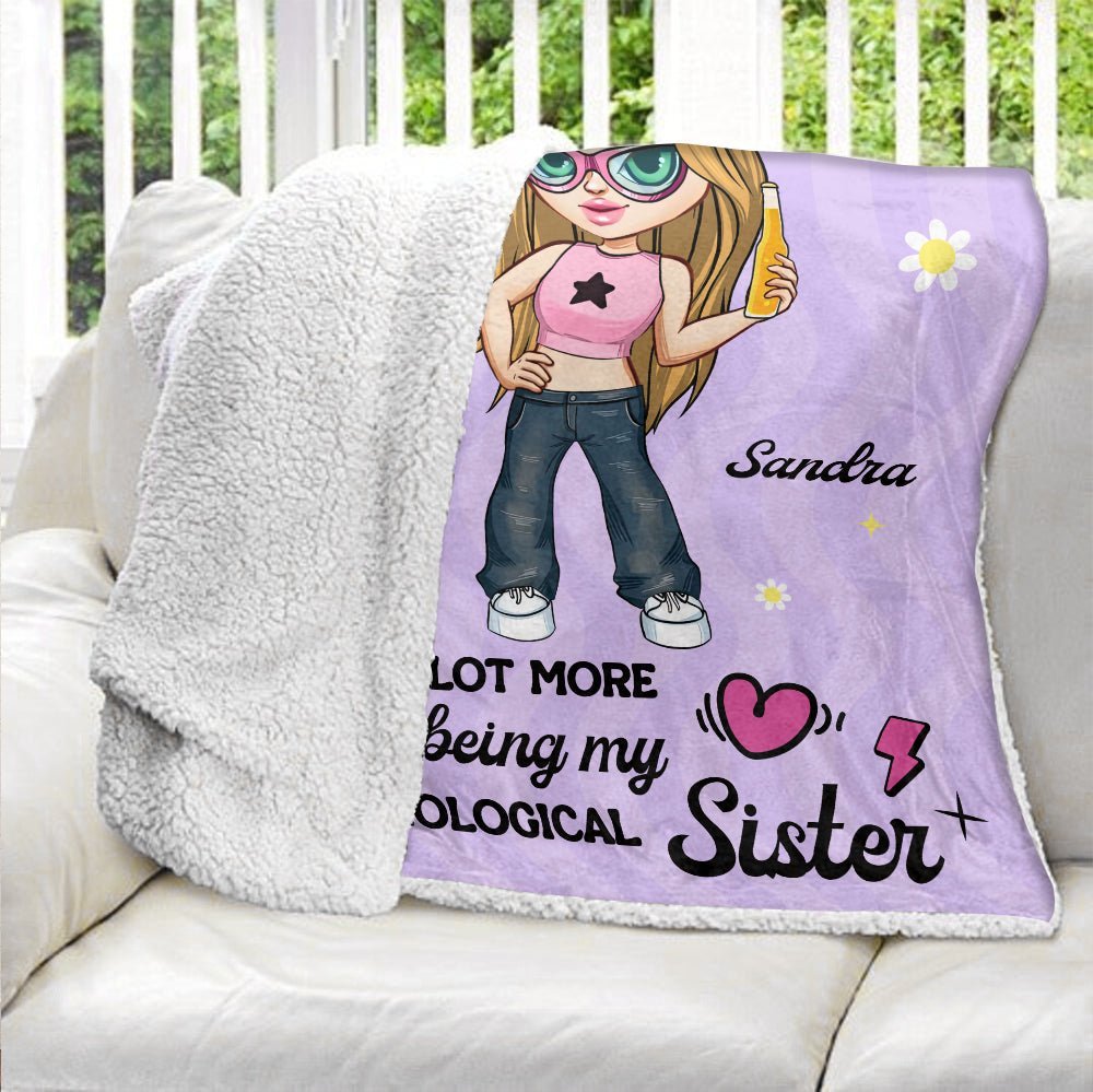 To My Badass Bestie Blanket - Personalized Blanket - Giftago