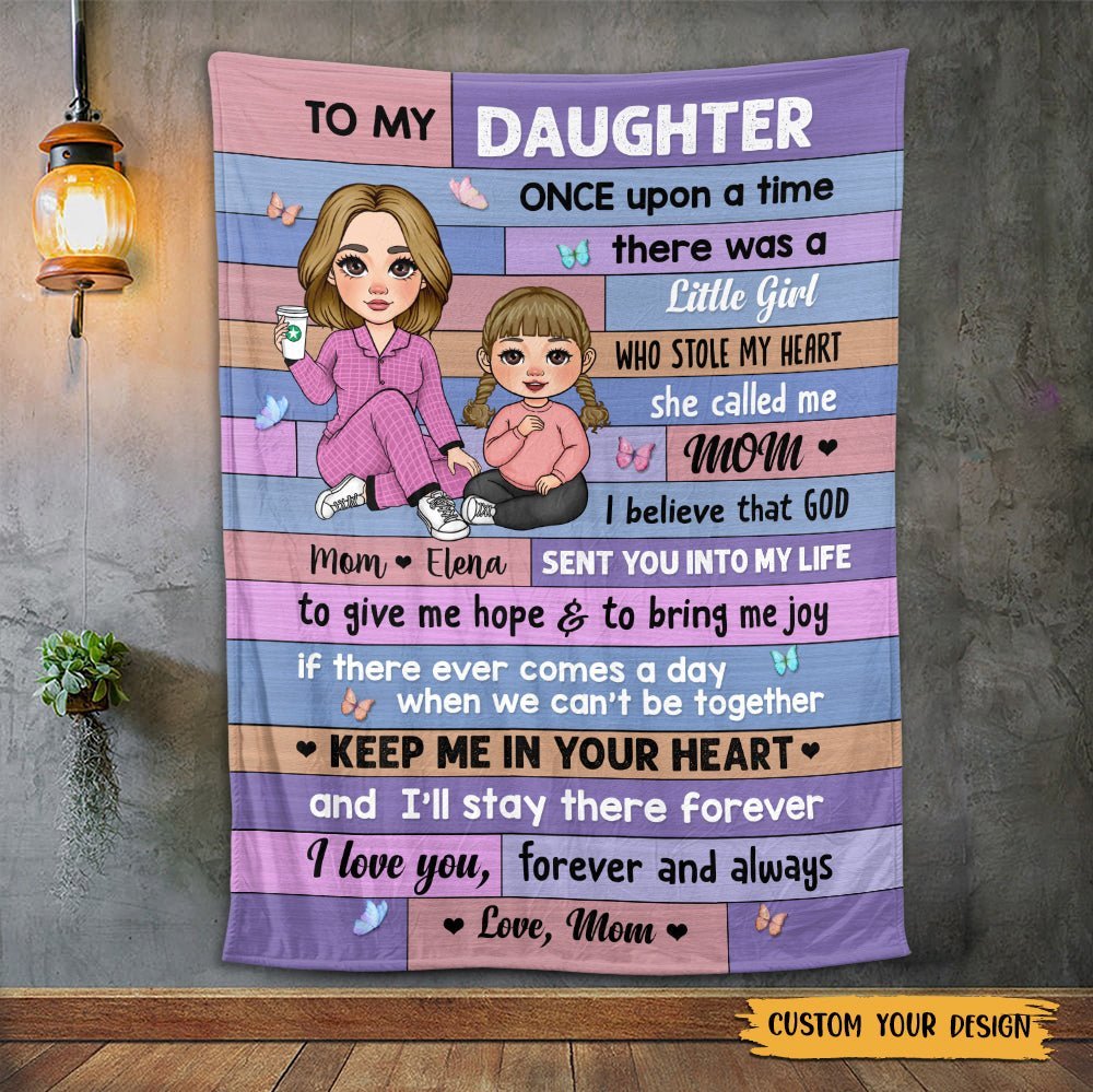 To My Daughter (For Kid) - Personalized Blanket - Meaningful Gift For Birthday - Giftago