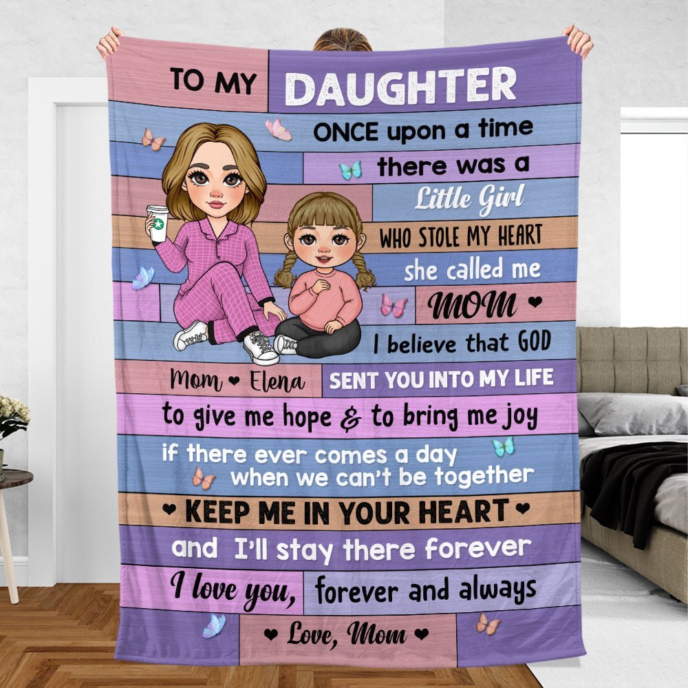 To My Daughter (For Kid) - Personalized Blanket - Meaningful Gift For Birthday - Giftago