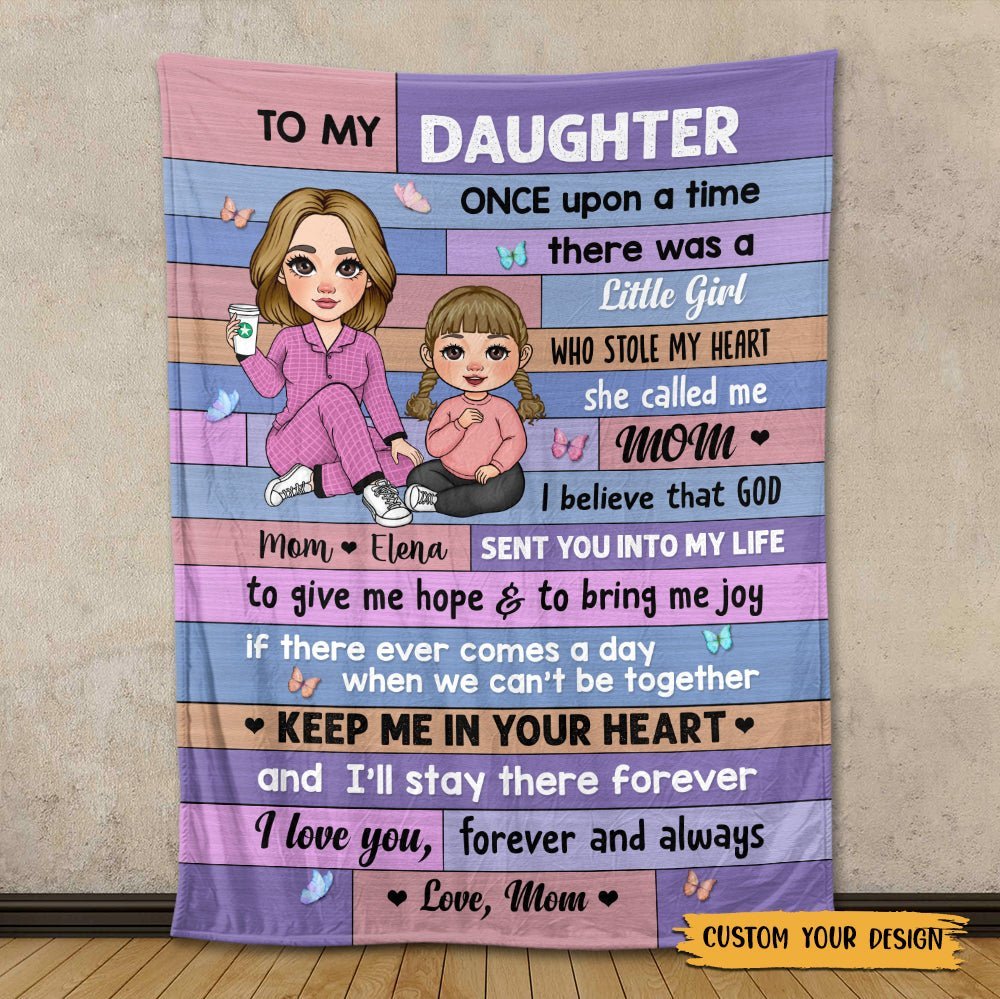 To My Daughter (For Kid) - Personalized Blanket - Meaningful Gift For Birthday - Giftago