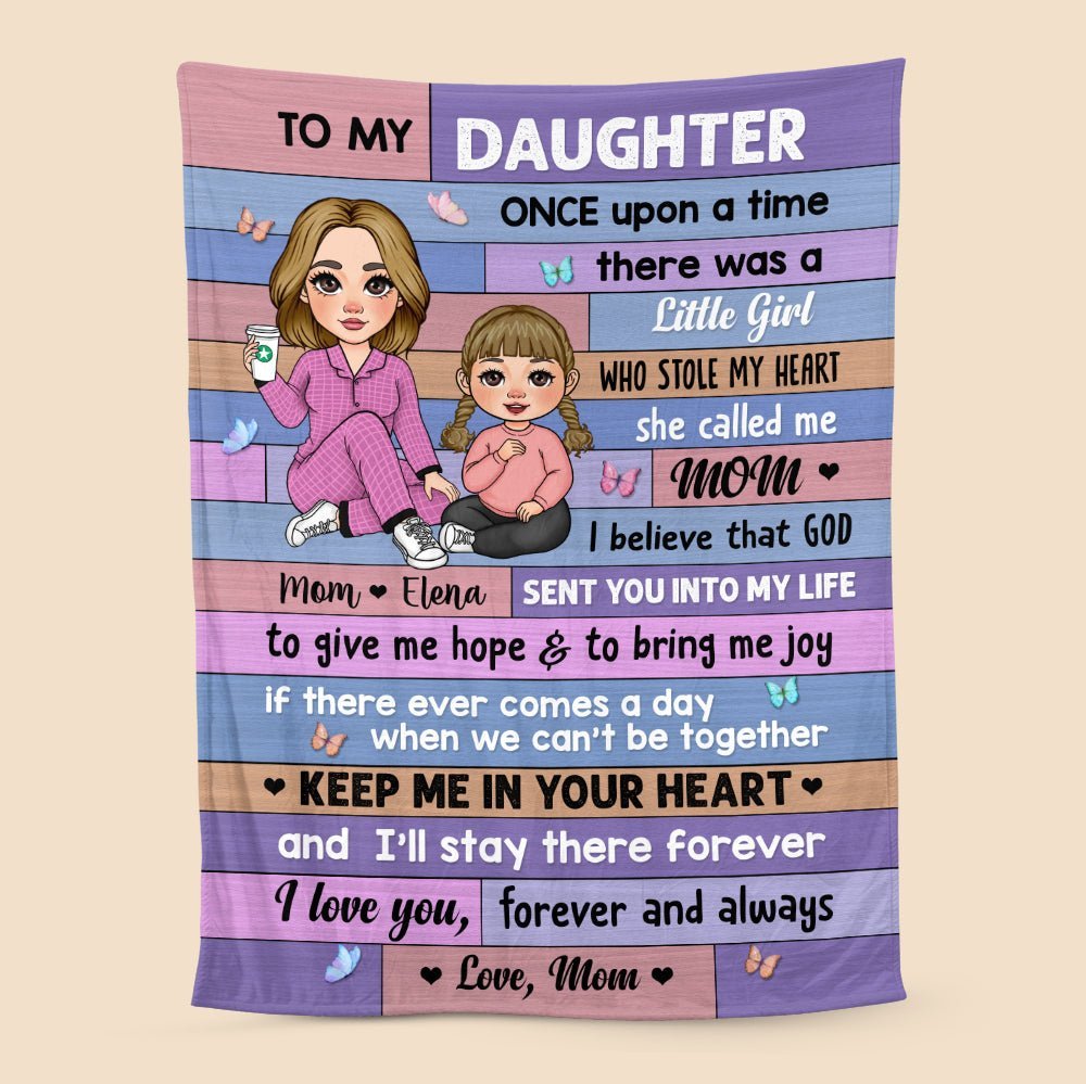 To My Daughter (For Kid) - Personalized Blanket - Meaningful Gift For Birthday - Giftago