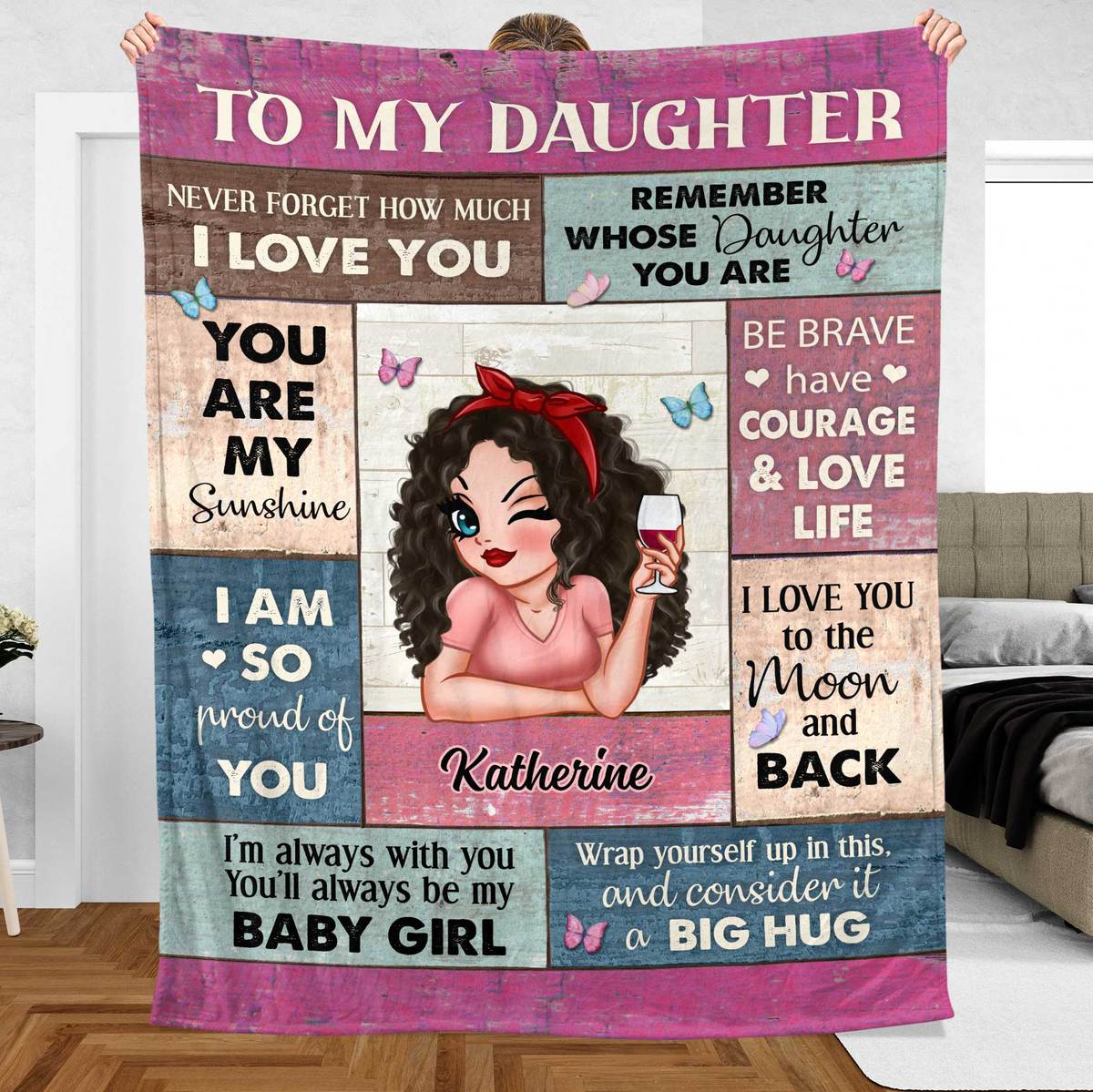 You Are My Sunshine - Personalized Blanket - Best Gift For Mother, Grandma - Giftago