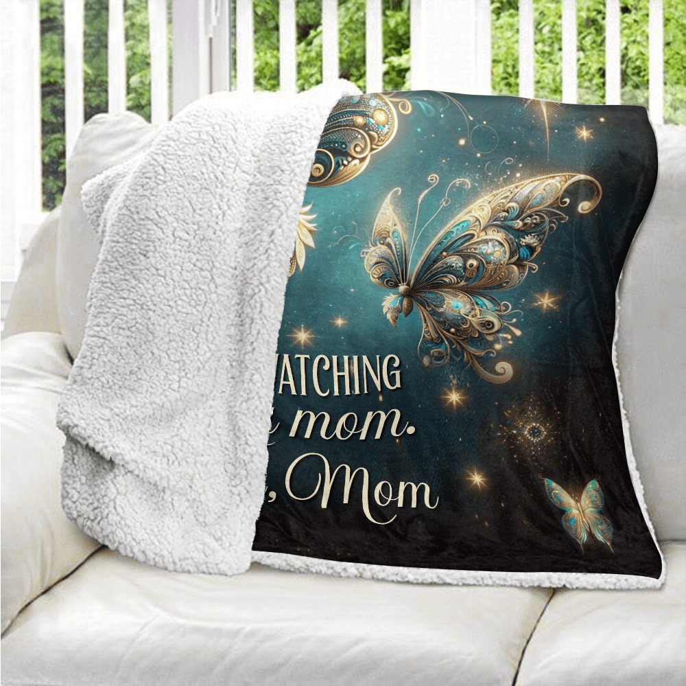 To My Daughter Watching You Being A Mom Blanket -  Personalized Blanket - Giftago