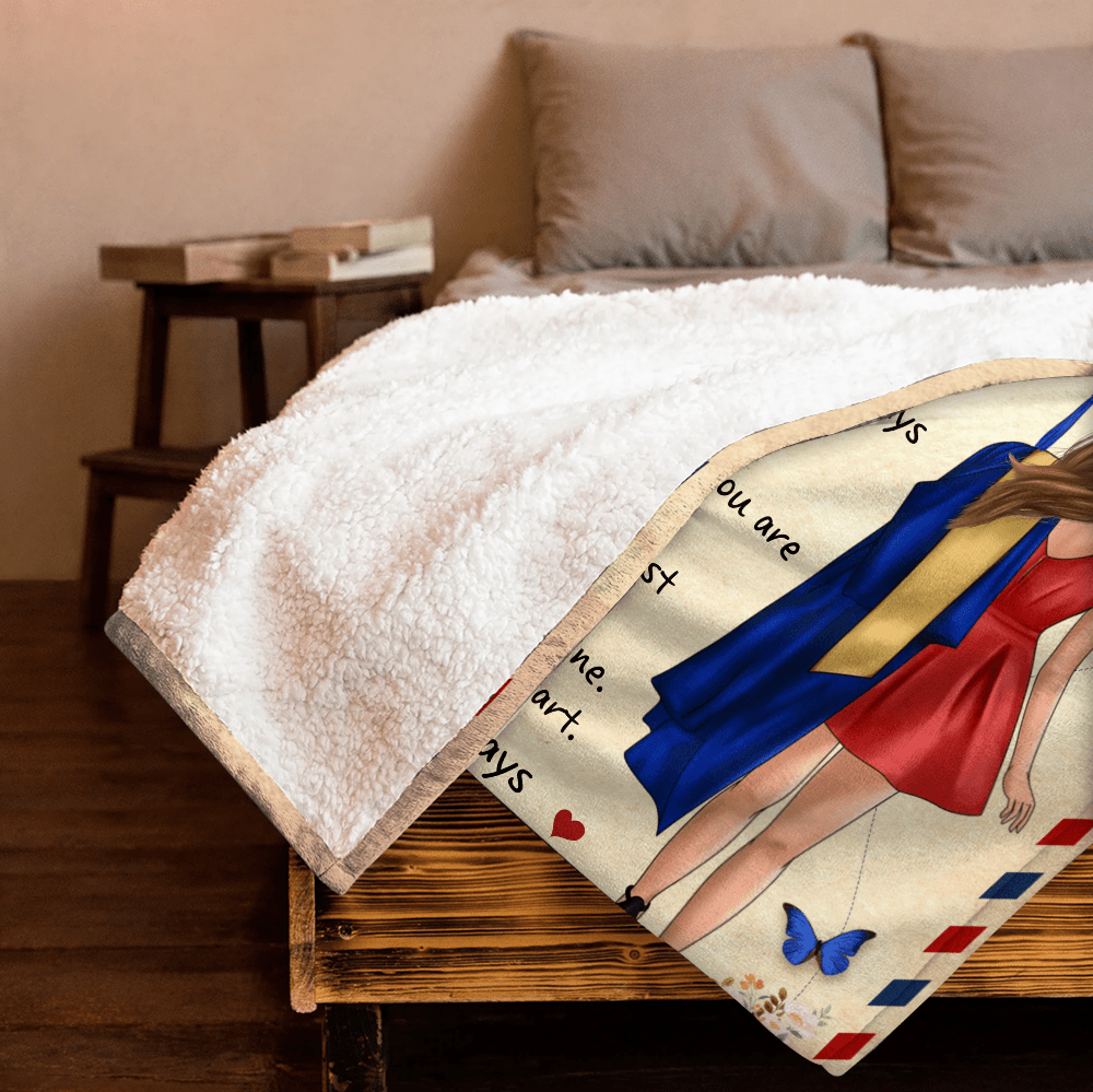 To My Graduation Daughter Granddaughter Blanket - Personalized Blanket - Giftago