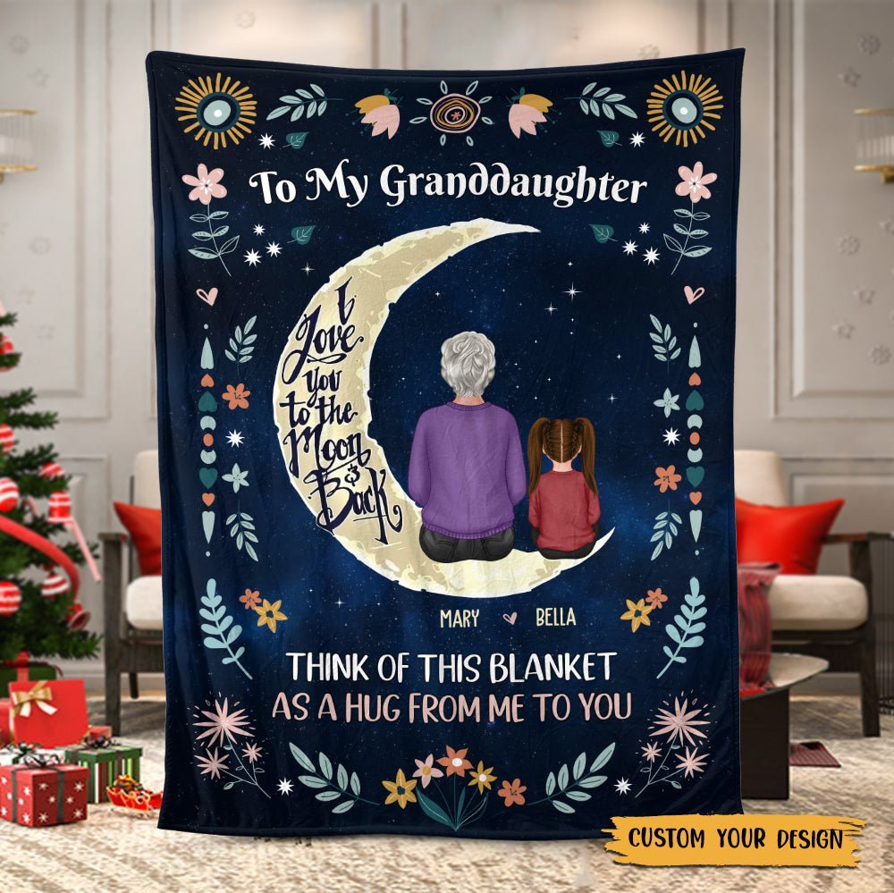 To My Grandchildren - Personalized Blanket - Best Gift For Grandchild This Christmas - Giftago