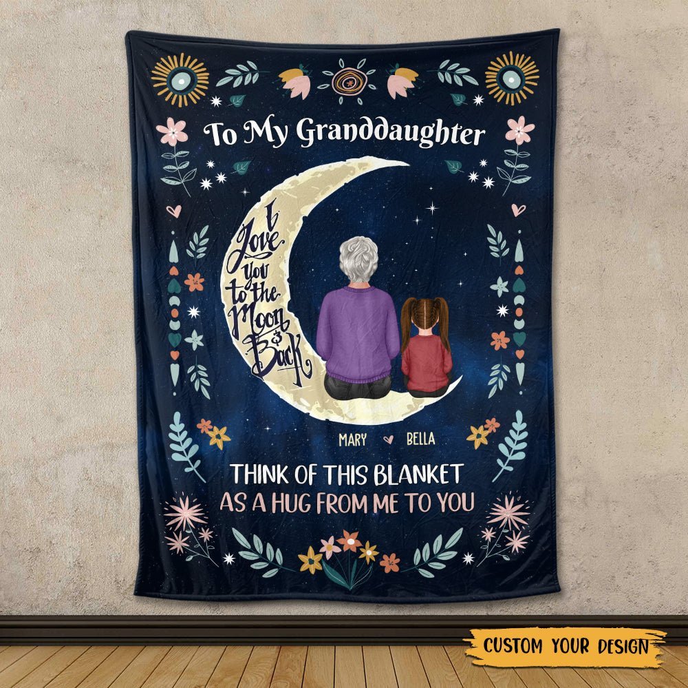 To My Grandchildren - Personalized Blanket - Best Gift For Grandchild This Christmas - Giftago