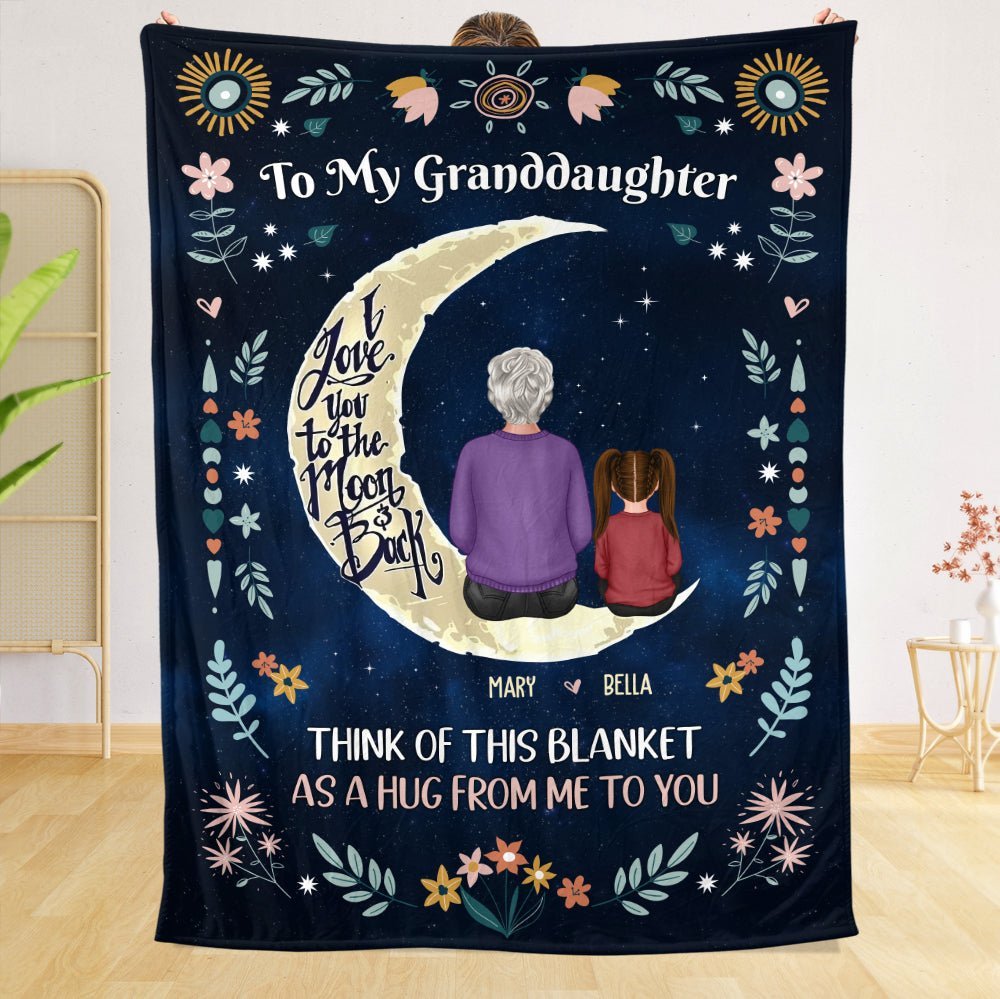 To My Grandchildren - Personalized Blanket - Best Gift For Grandchild This Christmas - Giftago