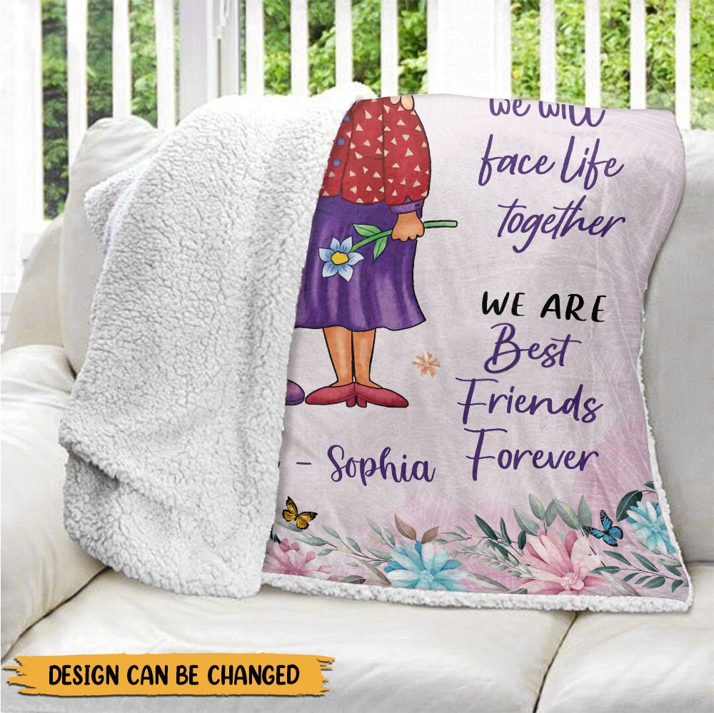 To My Old Friend This Is To Remind You - Personalized Blanket - Giftago