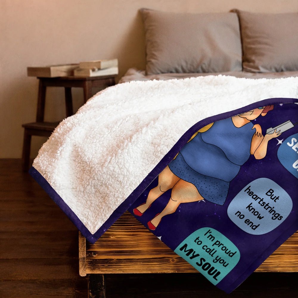 To My Soul Bestie Blanket - Personalized Blanket - Giftago