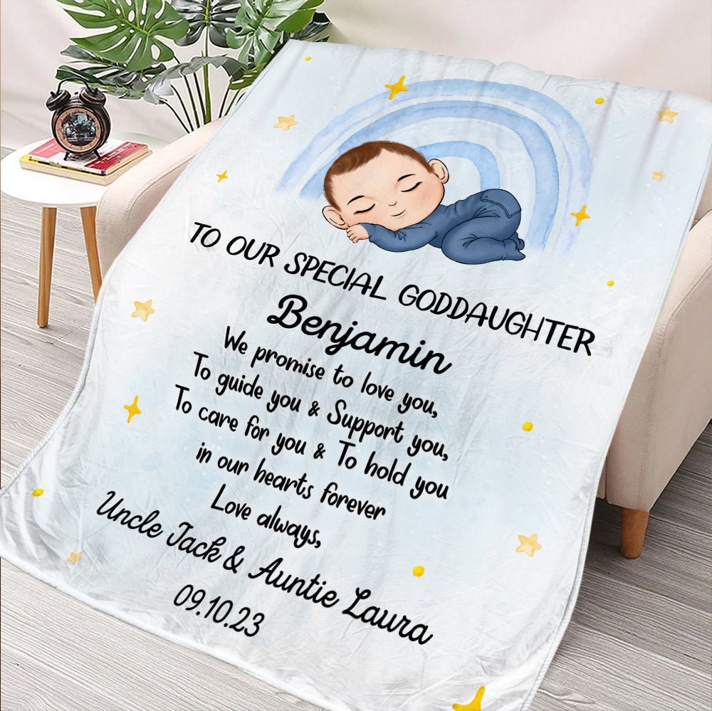 To Our Special Goddaughter - Personalized Blanket - Giftago