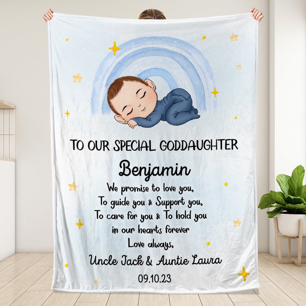 To Our Special Goddaughter - Personalized Blanket - Giftago