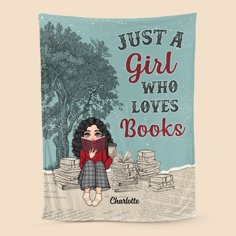 We Lose Ourself In Books And We Find Ourself There Too - Personalized Blanket - Thoughtful Gift For Birthday, Christmas - Giftago