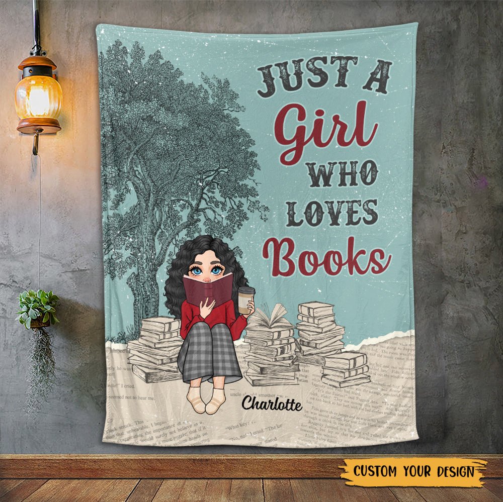 We Lose Ourself In Books And We Find Ourself There Too - Personalized Blanket - Thoughtful Gift For Birthday, Christmas - Giftago