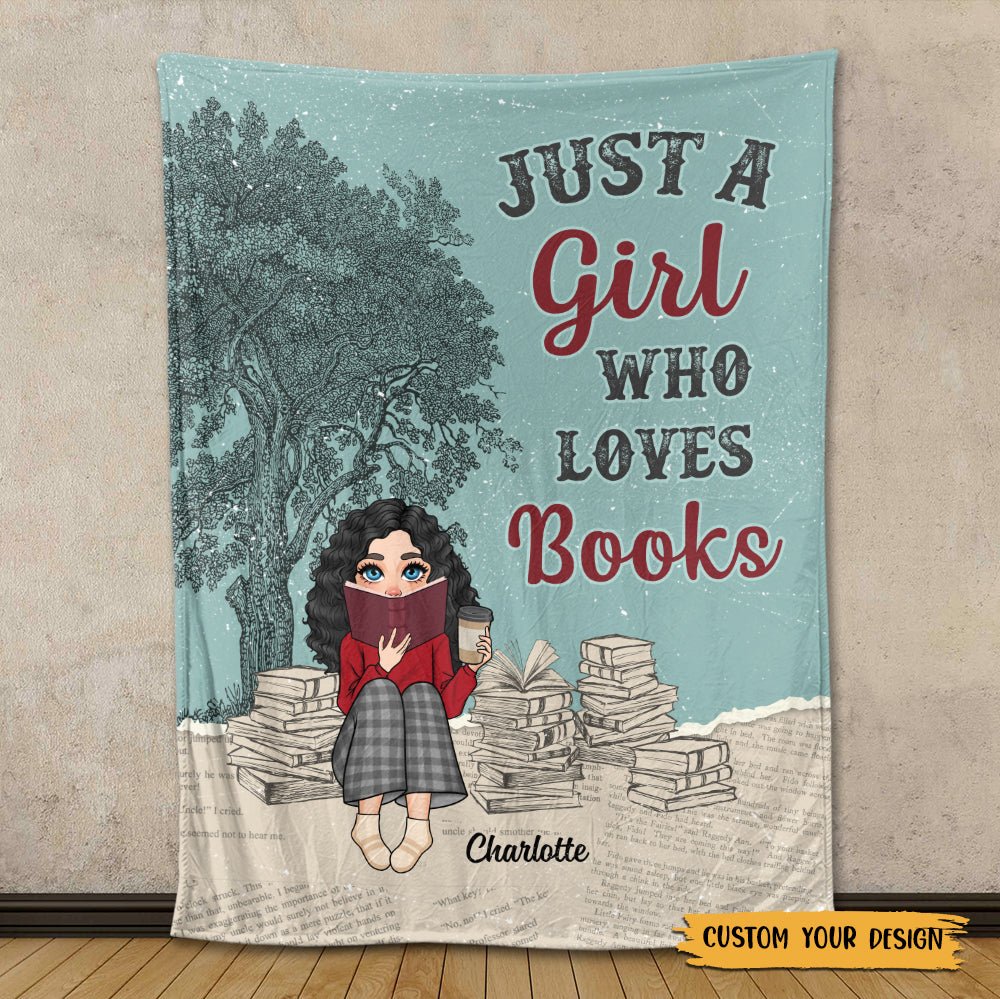 We Lose Ourself In Books And We Find Ourself There Too - Personalized Blanket - Thoughtful Gift For Birthday, Christmas - Giftago