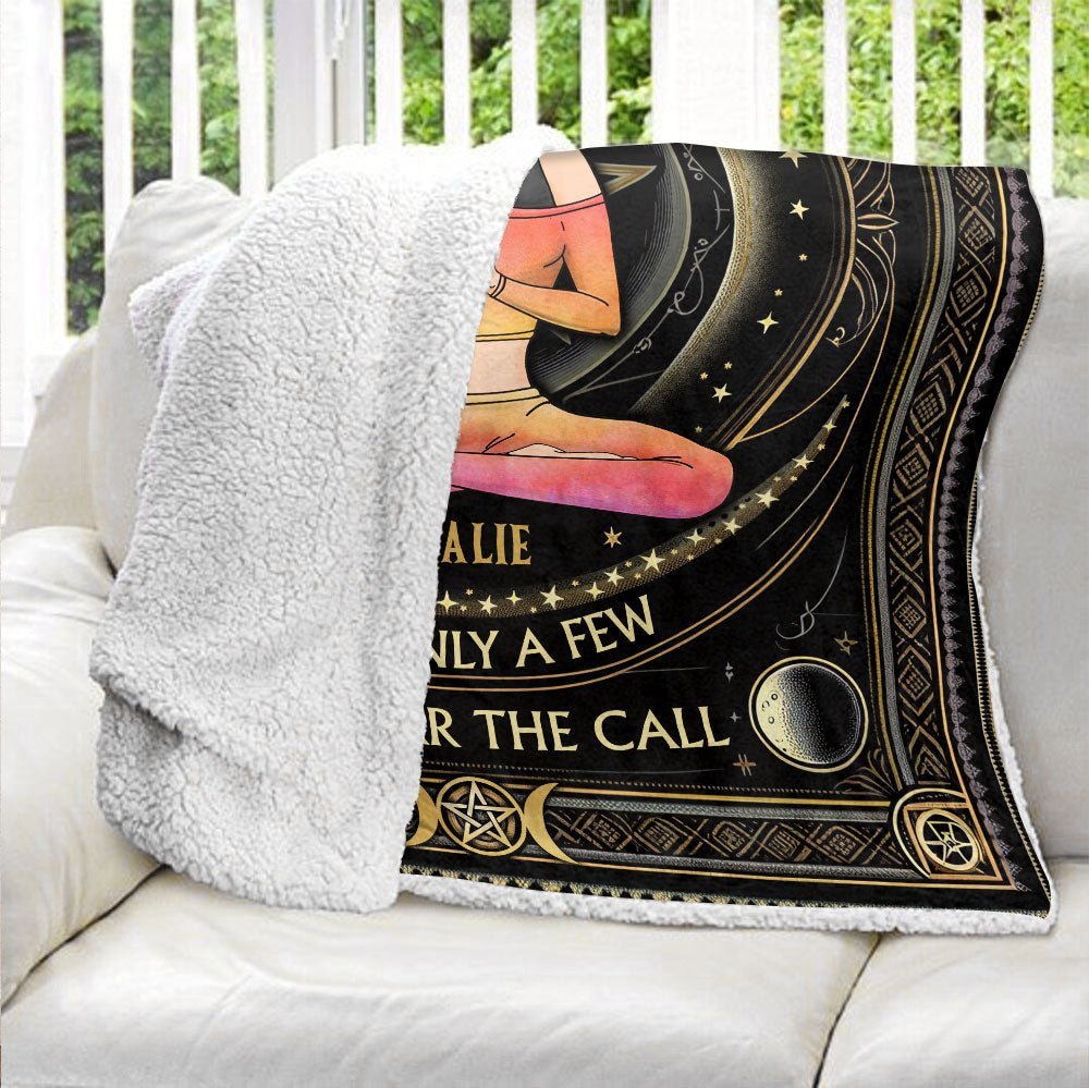 Yoga The Earth Calls Blanket - Personalized Blanket