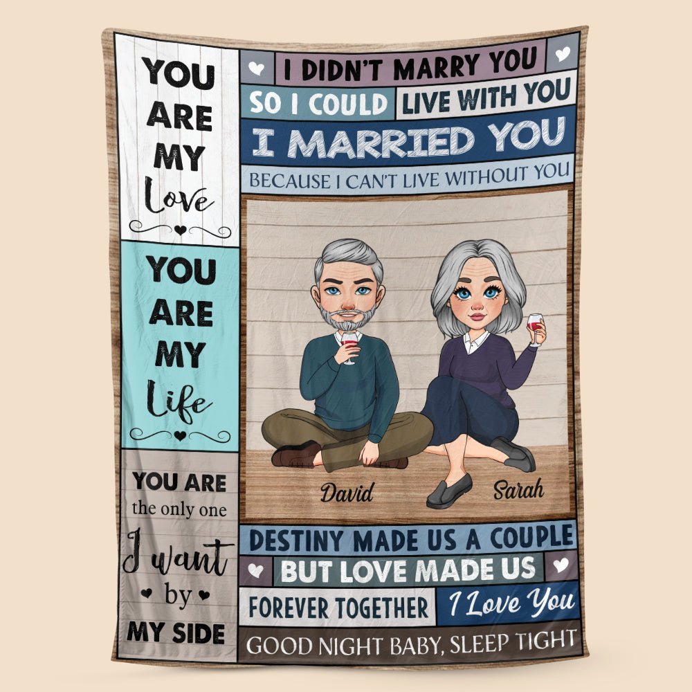 You Are My Love - Personalized Blanket - Meaningful Gift For Valentine, For Couple - Giftago