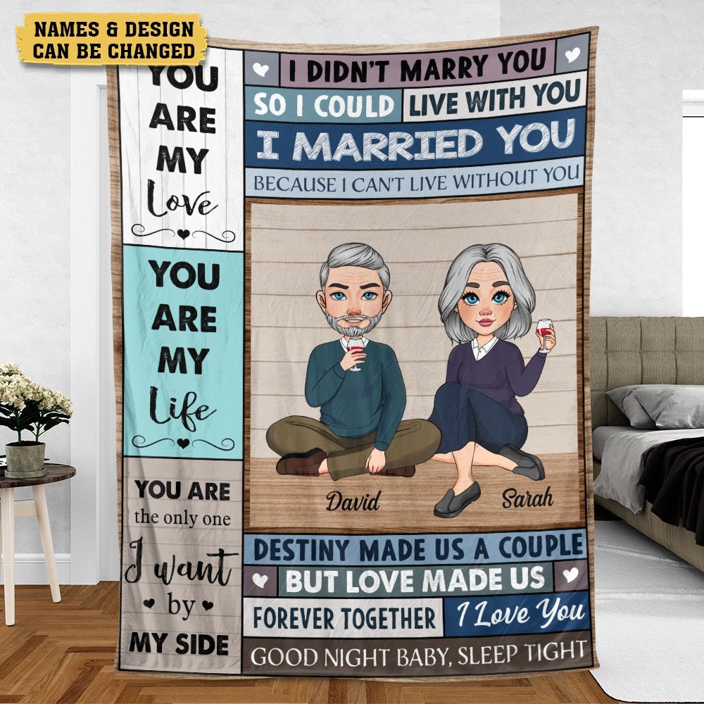 You Are My Love - Personalized Blanket - Meaningful Gift For Valentine, For Couple - Giftago