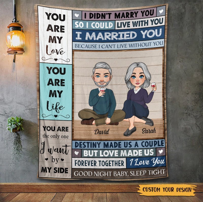 You Are My Love - Personalized Blanket - Meaningful Gift For Valentine, For Couple - Giftago