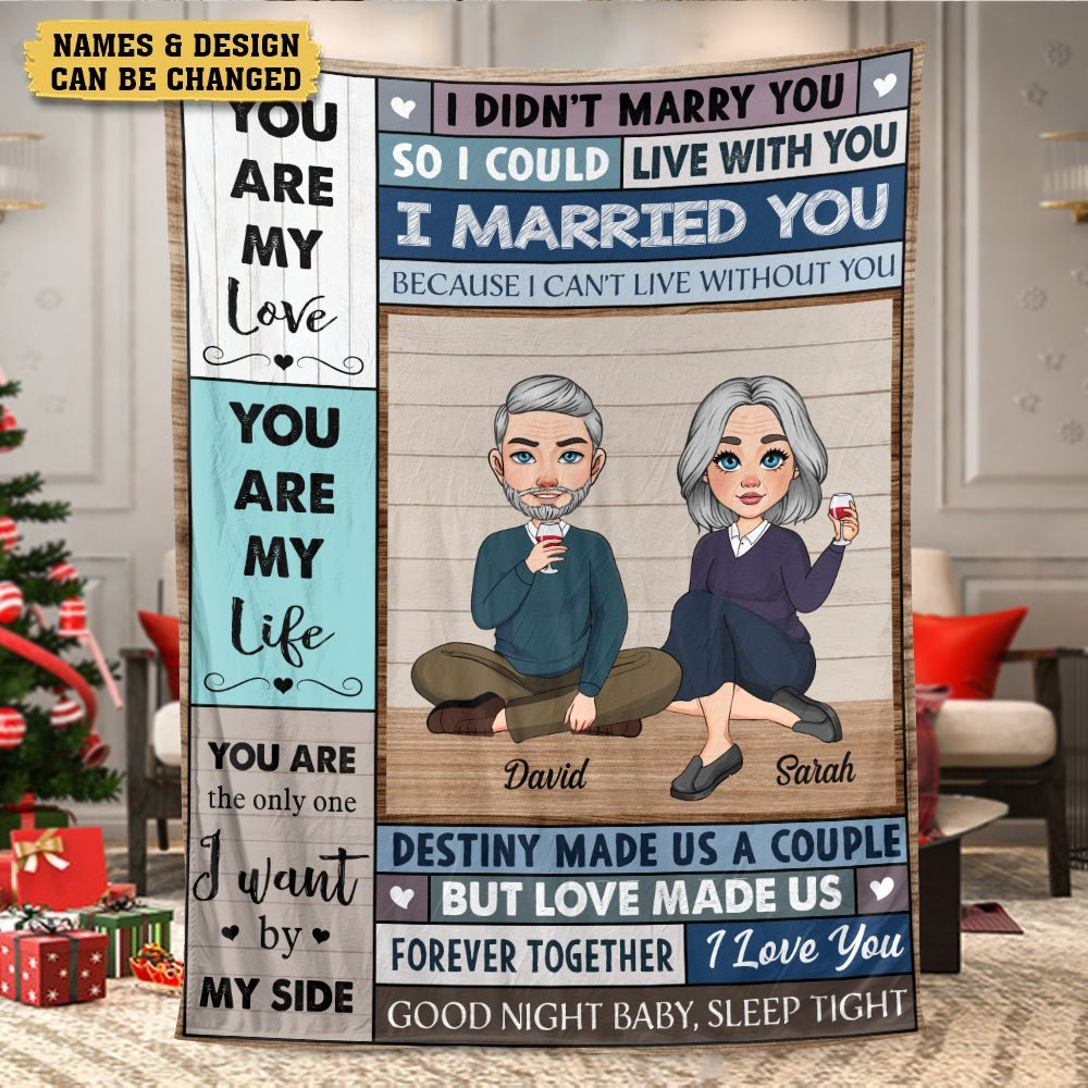 You Are My Love - Personalized Blanket - Meaningful Gift For Valentine, For Couple - Giftago