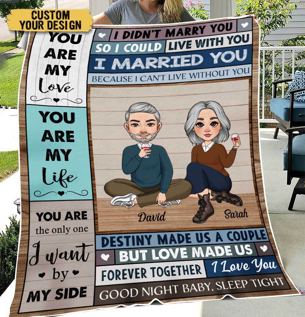 You Are My Love - Personalized Blanket - Meaningful Gift For Valentine, For Couple - Giftago