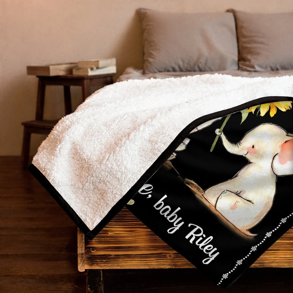 You Are My Sunshine Baby Blanket - Personalized Blanket - Giftago
