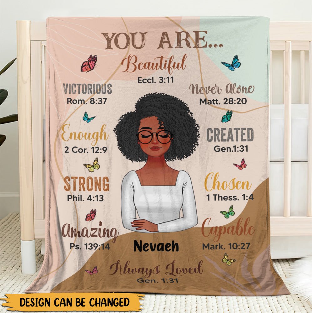 You Are... - Personalized Blanket - Best Gift For Mother, Grandma - Giftago