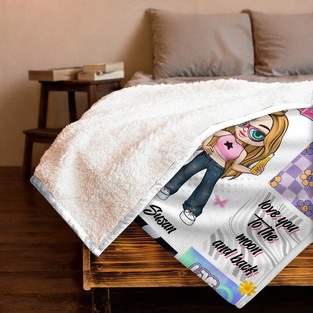 You Are The Best Bestie - Personalized Blanket - Giftago