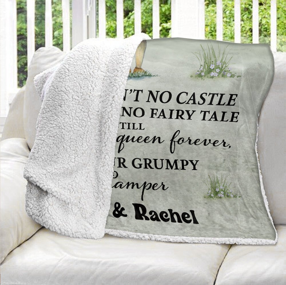 Your Grumpy Old Camper Blanket - Personalized Blanket - Giftago